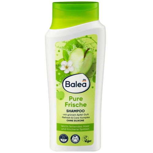 Шампунь для легкожирного волосся з сухими кінчиками Balea Pure Frische 300 мл Шампунь для легкожирного волосся з сухими кінчиками Balea Pure Frische 300 мл